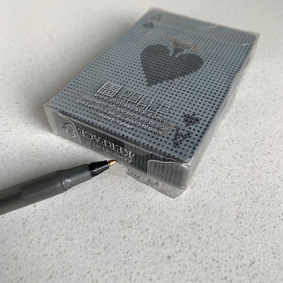 Molla Space Pokerface Transparent Playing Cards *Cracked Box* - Picture 2 of 6